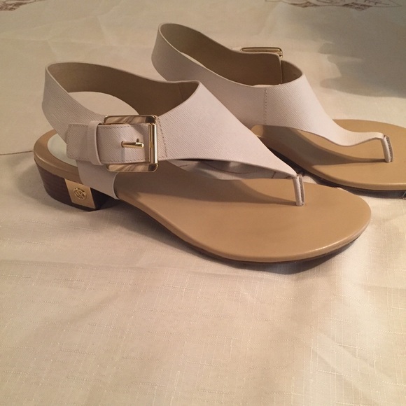MICHAEL Michael Kors tan heeled sandals sz. 8.5 - Picture 3 of 5